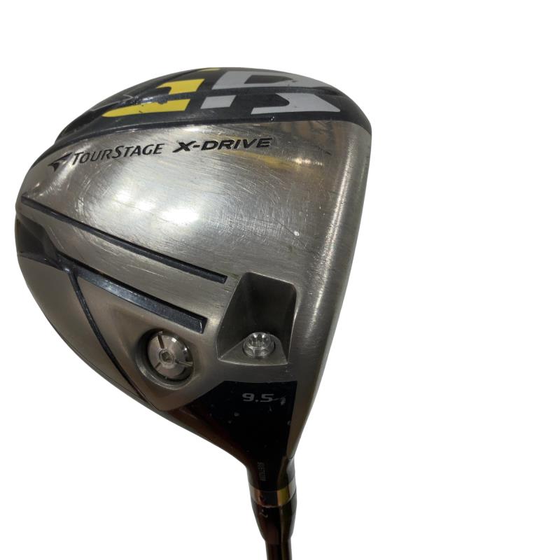 【中古】 ブリヂストン TOURSTAGE X-DRIVE GR(2014)  9.5° １番ウッド DR Tour AD B14-03w (フレックスS) メンズ 成人男性用 右利き 右用 C序列付ける ゴルフ野球クラブ