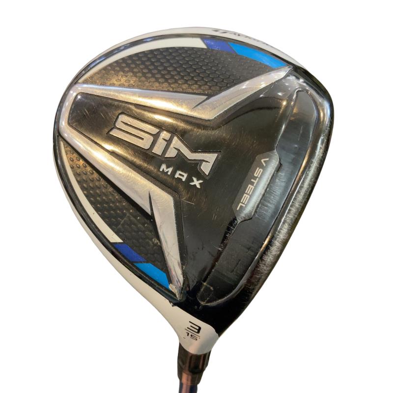 【中古】 テーラーメイド SIM MAX 3W フェアウェイウッド FW リシャフト (フレックスその他) メンズ 男性用 右利き 右用 Cランク ゴルフクラブ|ゴルフパートナー 中古クラブ店