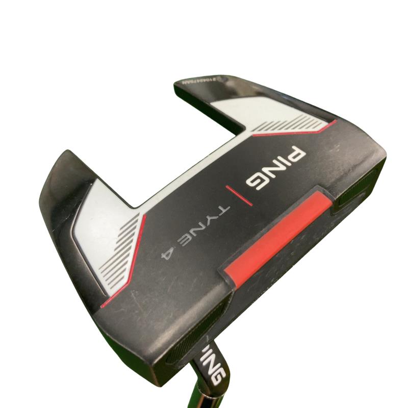 【中古】 ピン PING TYNE 4(2021) 34in(PP60) パター PT スチール写真 (フレックス余分の物) メンズ 成人男性用 右利き 右用 C価値づける ゴルフ野球クラブ