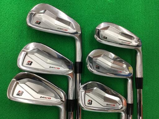 【中古】 ブリヂストン BRIDGESTONE 241CB 6S アイアン仕掛ける IR NS PRO MODUS3 TOUR120 (フレックスS) メンズ 成人男性用 右利き 右用 C価値づける ゴルフ野球クラブ
