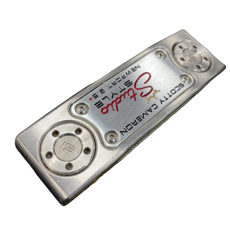 【中古】 タイトリスト SCOTTY CAMERON STUDIO STYLE NEWPORT 2.5 PLUS(2025) 34インチ パター PT スチール (フレックスその他) メンズ 男性用 右利き 右用 Cランク ゴルフクラブ