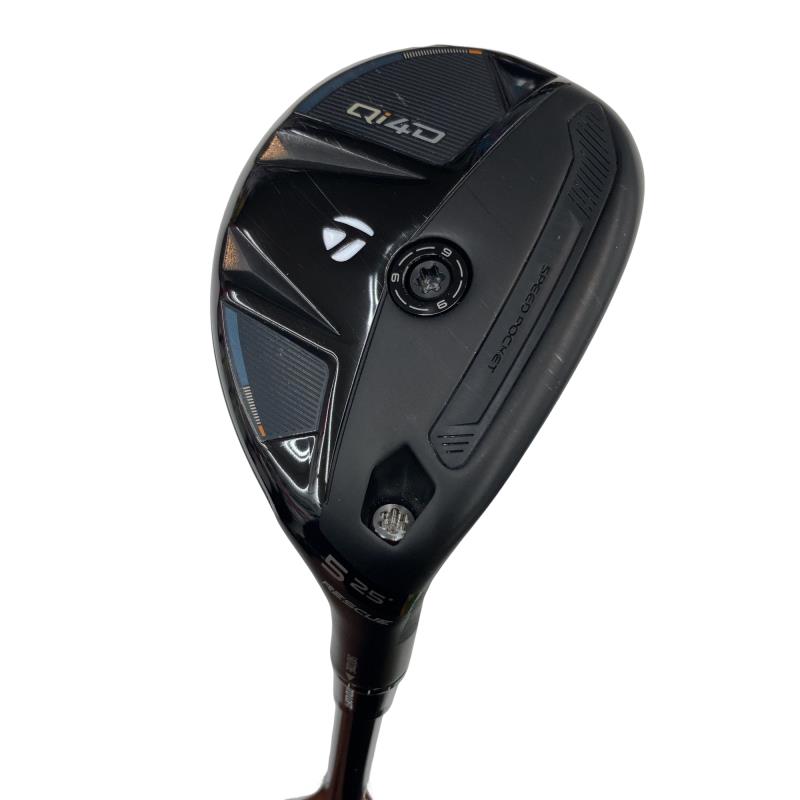 【中古】 テーラーメイド Qi4D U5 ユーティリティ UT REAX 65(Qi4D UT) (フレックスSR) メンズ 男性用 右利き 右用 Bランク ゴルフクラブ