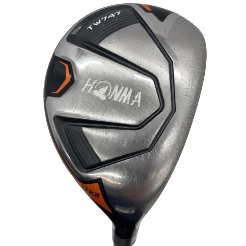 【中古】 本間ゴルフ TOUR WORLD TW747 22° ユーティリティ UT VIZARD UT-H7 (フレックスその他) メンズ 男性用 右利き 右用 Dランク ゴルフクラブ