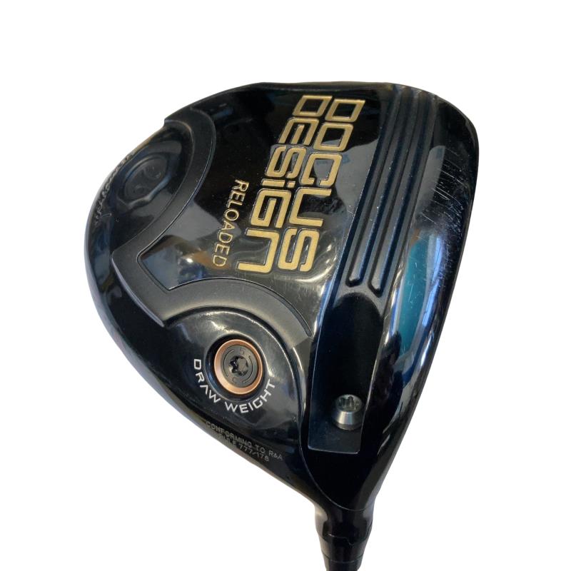 【中古】 DOCUS DOCUS DESIGN RELOADED 701(ブラック) Limited 1W ドライバー DR 純正特注シャフト (フレックスS) メンズ 男性用 右利き 右用 Cランク ゴルフクラブ