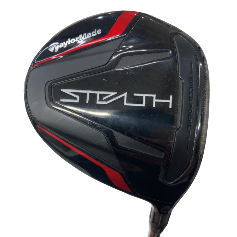 【中古】 テーラーメイド STEALTH 3W フェアウェイウッド FW リシャフト (フレックスその他) メンズ 男性用 右利き 右用 Cランク ゴルフクラブ