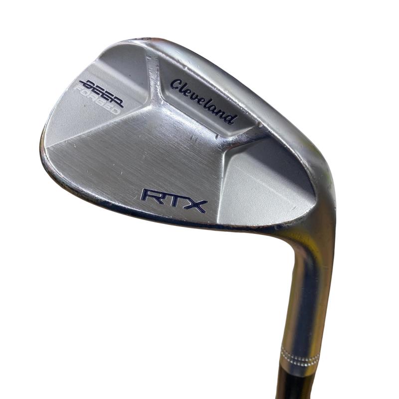 【中古】 クリーブランド Cleveland RTX DEEP FORGED 48°/10° FULL ウェッジ WG 純正特注シャフト (フレックスS) メンズ 男性用 右利き 右用 Cランク ゴルフクラブ