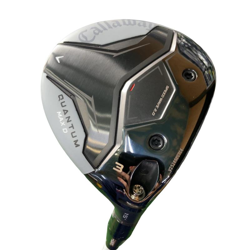 【中古】 キャロウェイ QUANTUM MAX D 3W フェアウェイウッド FW ATHLEMAX 50(QUANTUM FW) (フレックスSR) メンズ 男性用 右利き 右用 Cランク ゴルフクラブ