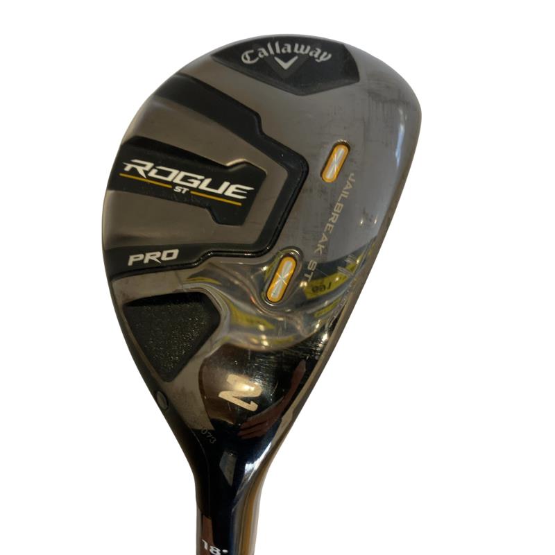 【中古】 キャロウェイ ROGUE ST PRO U2 ユーティリティ UT Fujikura MC 80 for CW (フレックスS) メンズ 男性用 右利き 右用 Cランク ゴルフクラブ