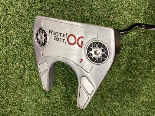 【中古】 オデッセイ WHITE HOT OG #7 33インチ パター PT STROKE LAB (フレックスその他) メンズ 男性用 右利き 右用 Cランク ゴルフクラブ 15,434円