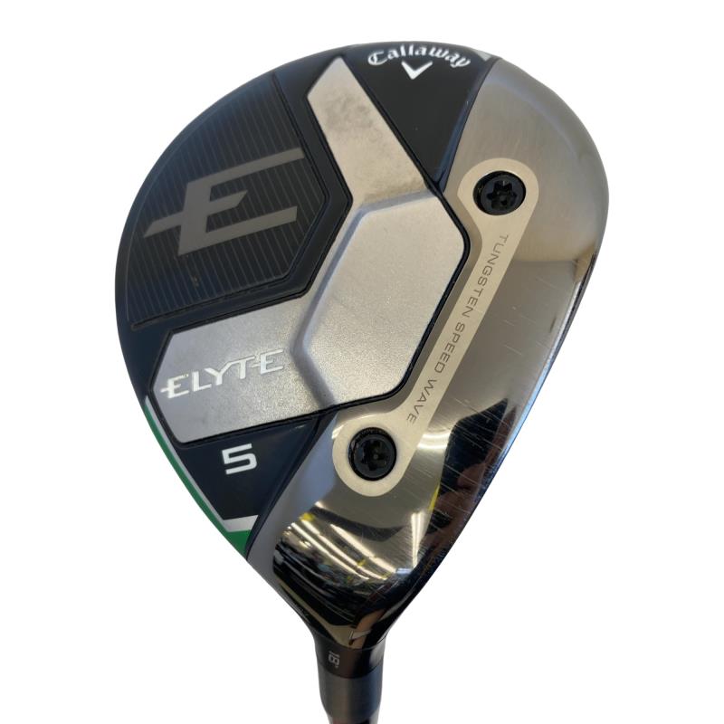 【中古】 キャロウェイ ELYTE 5W フェアウェイウッド FW VENTUS GREEN 50 for CW(ELYTE FW) (フレックスS) メンズ 男性用 右利き 右用 Cランク ゴルフクラブ｜ゴルフパートナー 中古クラブ店