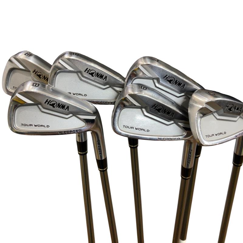 【中古】 本間ゴルフ TOUR WORLD TW737V 6S アイアンセット IR 純正特注シャフト (フレックスS) メンズ 男性用 右利き 右用 Cランク ゴルフクラブ｜ゴルフパートナー 中古クラブ店