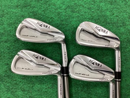 【中古】 本間ゴルフ TOUR WORLD TW727P FORGED 6S アイアンセット IR 純正特注シャフト (フレックスS) メンズ 男性用 右利き 右用 Cランク ゴルフクラブ 12,994円