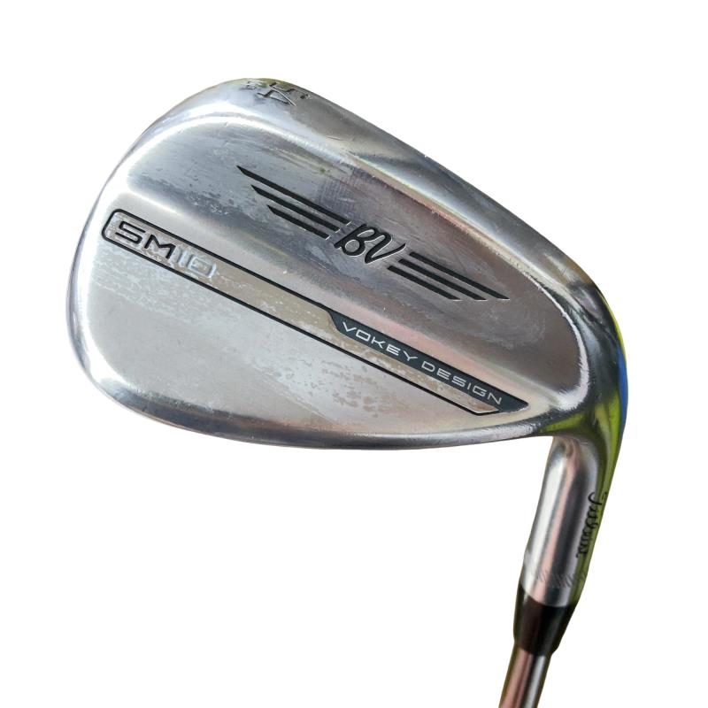 【中古】 タイトリスト VOKEY SPIN MILLED SM10 ツアークロム 54°/14°F ウェッジ WG Dynamic Gold (フレックスS) メンズ 男性用 右利き 右用 Cランク ゴルフクラブ