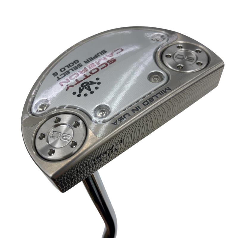 【中古】 タイトリスト SCOTTY CAMERON SUPER SELECT GOLO 6 33in パター PT スチール写真 (フレックス余分の物) メンズ 成人男性用 右利き 右用 N位置づける ゴルフ野球クラブ