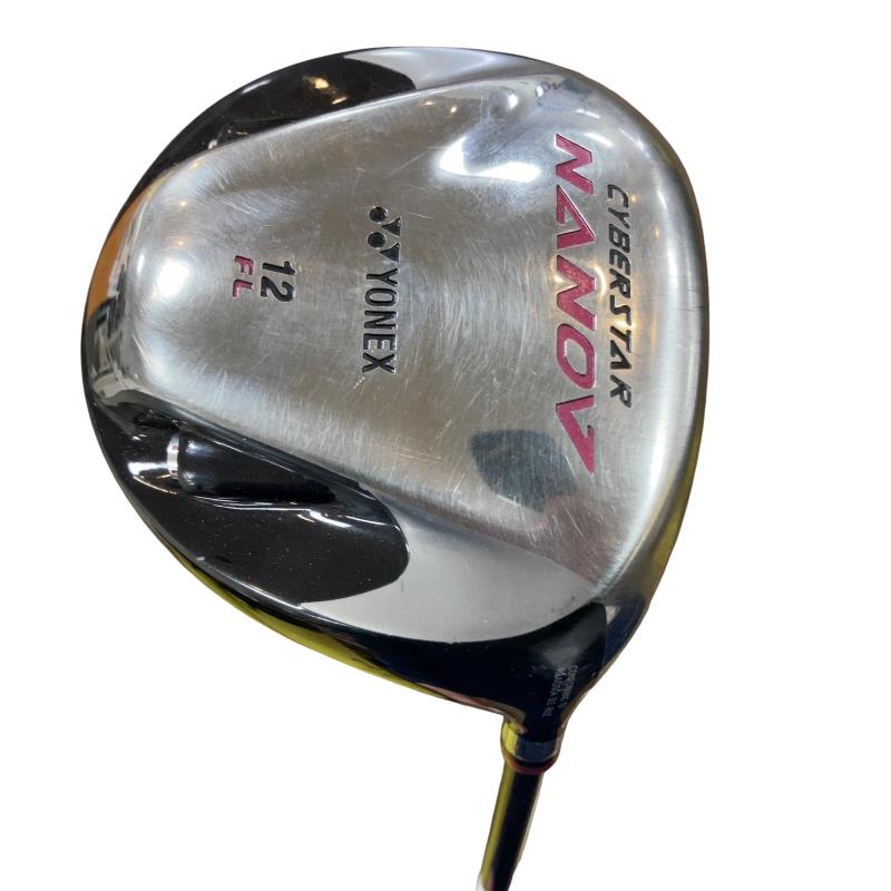 【中古】 ヨネックス CYBER STAR NANO V FL(2007) 12° レディース (44インチ) ドライバー DR NANO HI-SPEED SHAFT 030 (フレックスL) レディース 女性用 右利き 右用 Cランク ゴルフクラブ