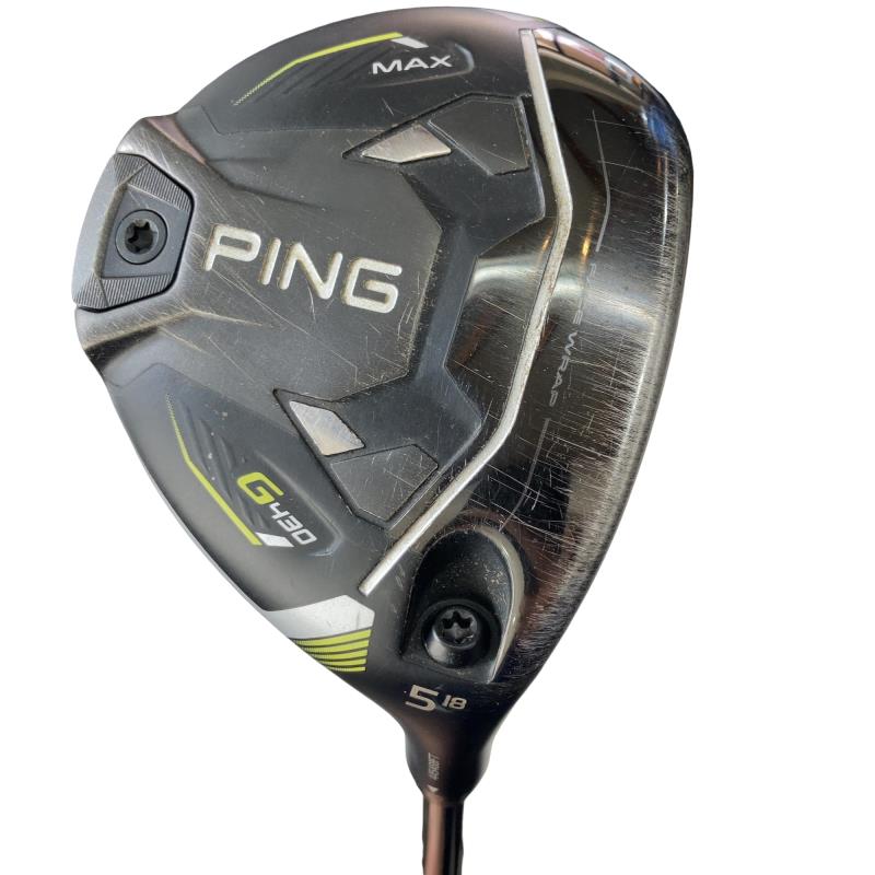 【中古】 ピン G430 MAX 5W フェアウェイウッド FW PING TOUR 2.0 CHROME 75(FW) (フレックスS) メンズ 男性用 右利き 右用 Cランク ゴルフクラブ