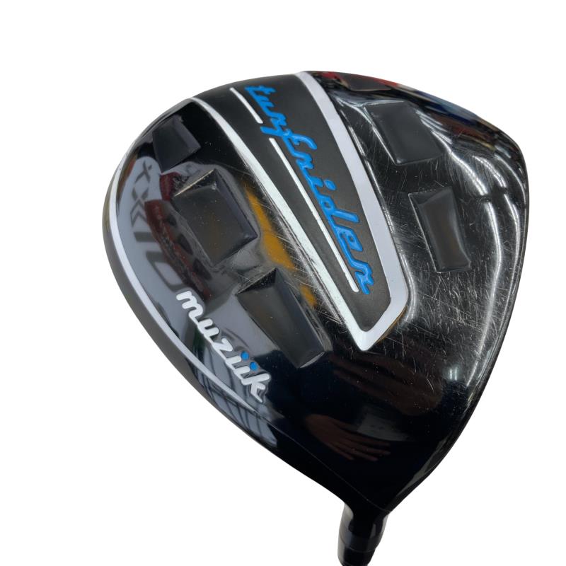 【中古】 muziik muziik TURFRIDER 1W ドライバー DR 純正特注シャフト (フレックスR) メンズ 男性用 右利き 右用 Cランク ゴルフクラブ