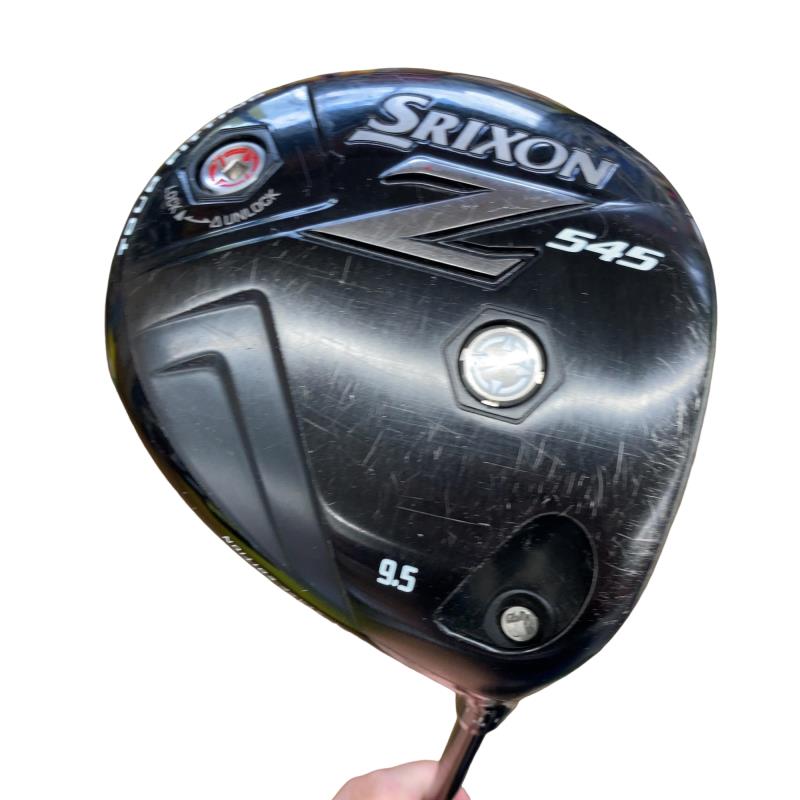 【中古】 ダンロップ SRIXON Z545  9.5° USA １番ウッド DR KURO KAGE Black HBP 60 (フレックスR) メンズ 成人男性用 右利き 右用 C序列付ける ゴルフ野球クラブ
