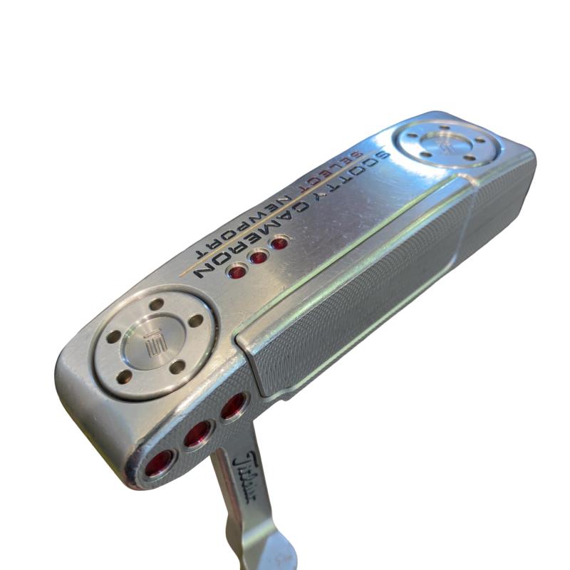 【中古】 タイトリスト SCOTTY CAMERON select NEWPORT(2018) 34in パター PT スチール写真 (フレックス余分の物) メンズ 成人男性用 右利き 右用 C序列付ける ゴルフ野球クラブ