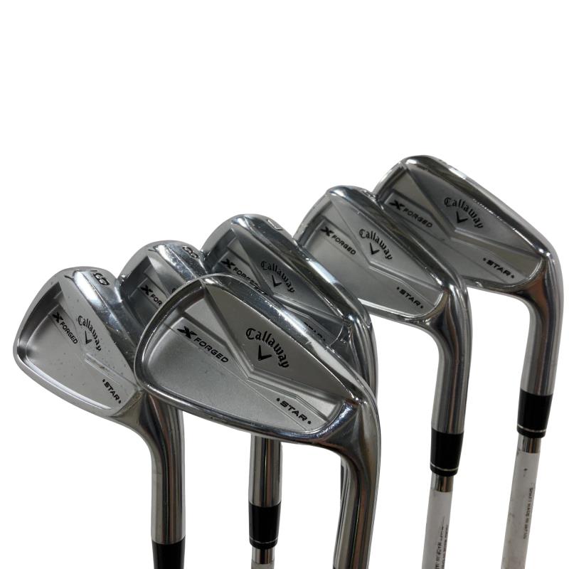 【中古】 キャロウェイ X FORGED STAR(2024) 6S アイアン仕掛ける IR NS PRO MODUS3 TOUR105 (フレックスS) メンズ 成人男性用 右利き 右用 C価値づける ゴルフ野球クラブ