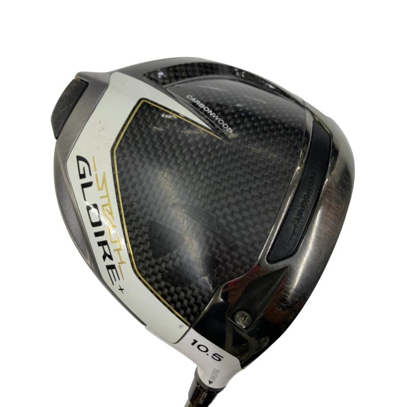 【中古】 テーラーメイド STEALTH GLOIRE+ 10.5° ドライバー DR 純正特注シャフト (フレックスS) メンズ 男性用 右利き 右用 Cランク ゴルフクラブ