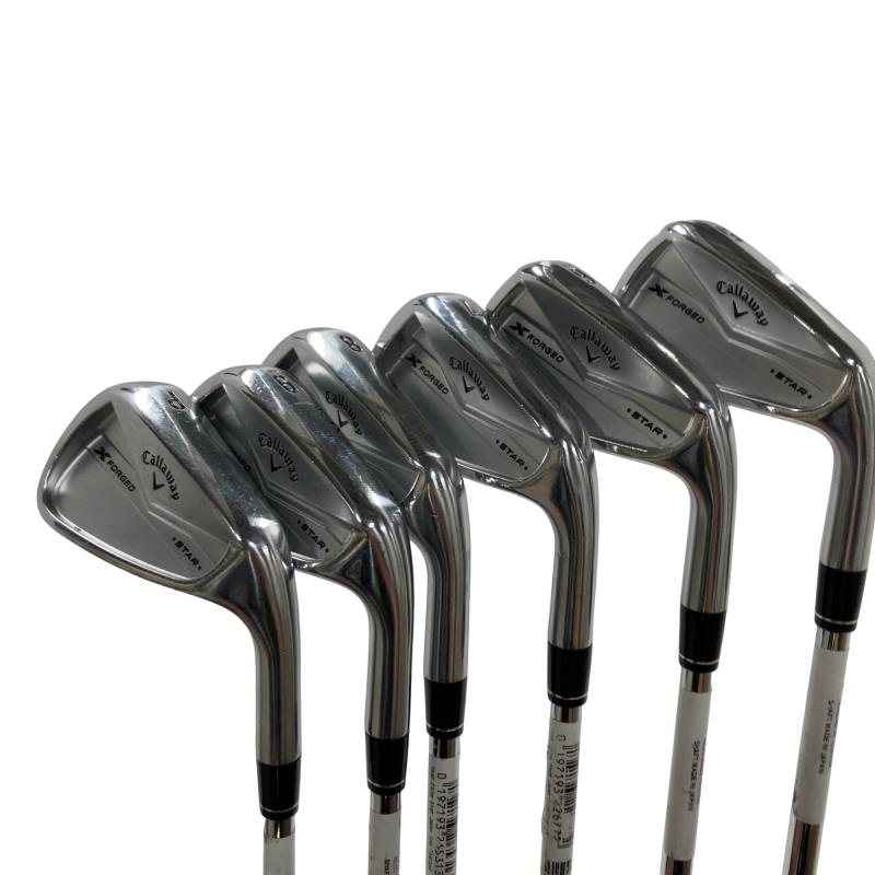 【中古】 キャロウェイ X FORGED STAR(2024) 6S アイアン仕掛ける IR NS PRO MODUS3 TOUR105 (フレックスS) メンズ 成人男性用 右利き 右用 C価値づける ゴルフ野球クラブ
