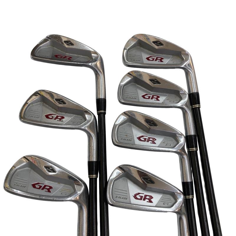 【中古】 ブリヂストン TOURSTAGE X-BLADE GR C-1 8S アイアン書き割り IR TOUR DESIGN B09-03i (フレックスS) メンズ 成人男性用 右利き 右用 C位置づける ゴルフ野球クラブ