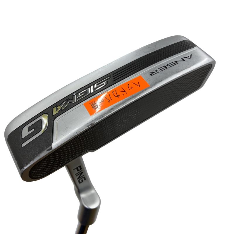 【中古】 ピン SIGMA G ANSER 34インチ(PP60) パター PT スチール (フレックスその他) メンズ 男性用 右利き 右用 Cランク ゴルフクラブ