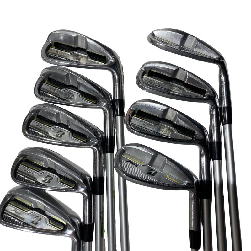 【中古】 ブリヂストン BRIDGESTONE JGR HYBRID FORGED 9S アイアンセット IR Air Speeder J J16-12I (フレックスその他) メンズ 男性用 右利き 右用 Cランク ゴルフクラブ｜ゴルフパートナー 中古クラブ店