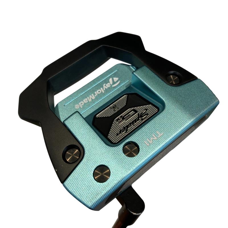 【中古】 テーラーメイド Spider GTx TRUSS ICE BLUE TM1 33インチ パター PT スチール (フレックスその他) メンズ 男性用 右利き 右用 Cランク ゴルフクラブ