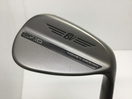 【中古】 タイトリスト VOKEY SPIN MILLED SM10 ニッケル 52°/12°F ウェッジ WG BV 105 (フレックスその他) メンズ 男性用 右利き 右用 Cランク ゴルフクラブ