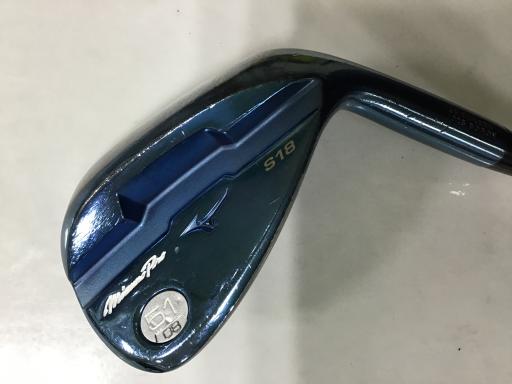 【中古】 ミズノ Mizuno Pro S18(ブルー) 51°/08° ウェッジ WG 純正特注シャフト (フレックスSR) メンズ 男性用 右利き 右用 Cランク ゴルフクラブ