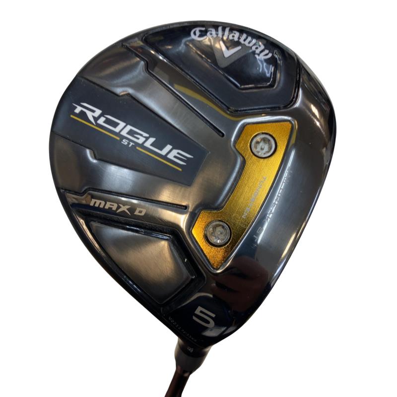 【中古】 キャロウェイ ROGUE ST MAX D 5W フェアウェイウッド FW VENTUS 5 for CW(ROGUE ST FW) (フレックスS) メンズ 男性用 右利き 右用 Cランク ゴルフクラブ