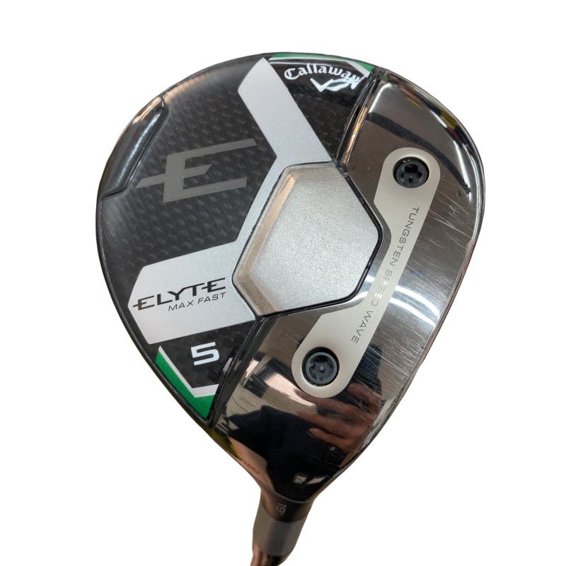 【中古】 キャロウェイ ELYTE MAX FAST 5W フェアウェイウッド FW LIN-Q GREEN 40 for CW(ELYTE FW) (フレックスR) メンズ 男性用 右利き 右用 Cランク ゴルフクラブ