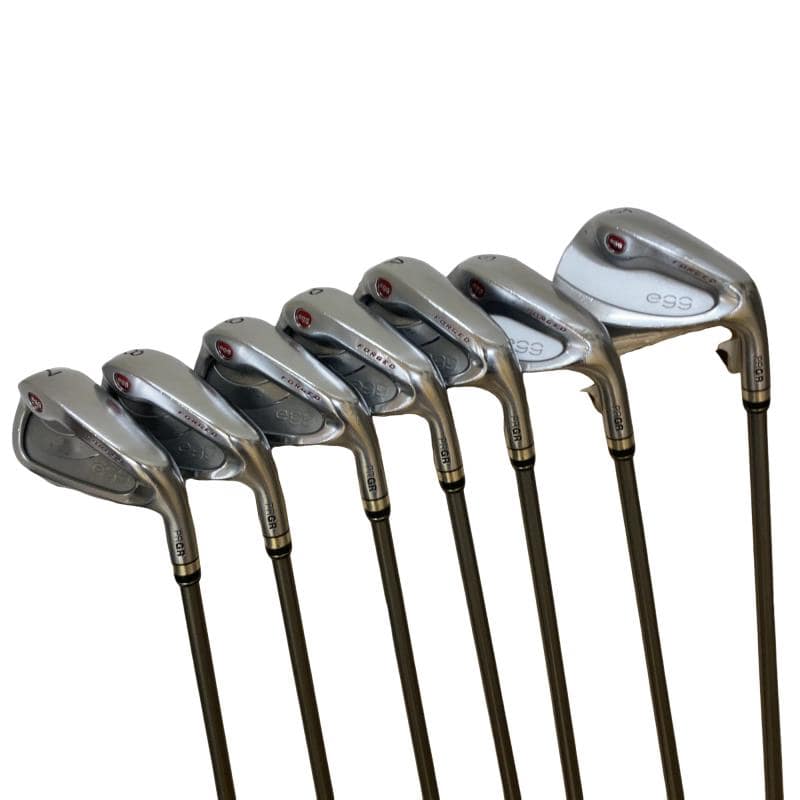 【中古】 プロギア egg FORGED(2019) 7S アイアンセット IR eggオリジナルカーボン (フレックスSR) メンズ 男性用 右利き 右用 Cランク ゴルフクラブ｜ゴルフパートナー 中古クラブ店