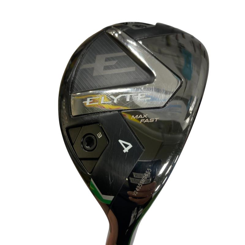 【中古】 キャロウェイ ELYTE MAX FAST U4 ユーティリティ UT LIN-Q GREEN 40 for CW(ELYTE UT) (フレックスSR) メンズ 男性用 右利き 右用 Cランク ゴルフクラブ|ゴルフパートナー 中古クラブ店