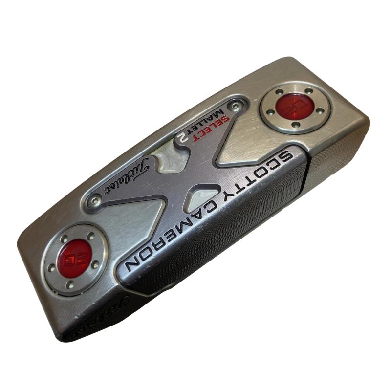 【中古】 タイトリスト SCOTTY CAMERON select NEWPORT M2 MALLET(2016) 33in パター PT スチール写真 (フレックス余分の物) メンズ 成人男性用 右利き 右用 C位置づける ゴルフ野球クラブ