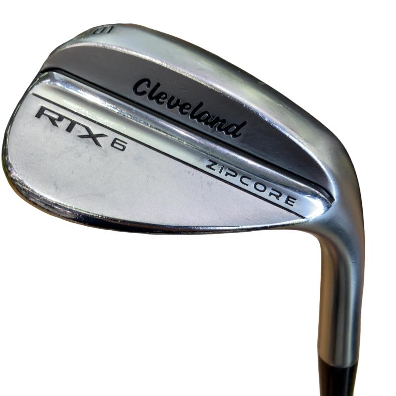 【中古】 クリーブランド Cleveland RTX-6 ZIPCORE 周遊旅行繻子 56°/10° MID ウェッジ WG Dynamic Gold (フレックスS) メンズ 成人男性用 右利き 右用 D序列付ける ゴルフ野球クラブ