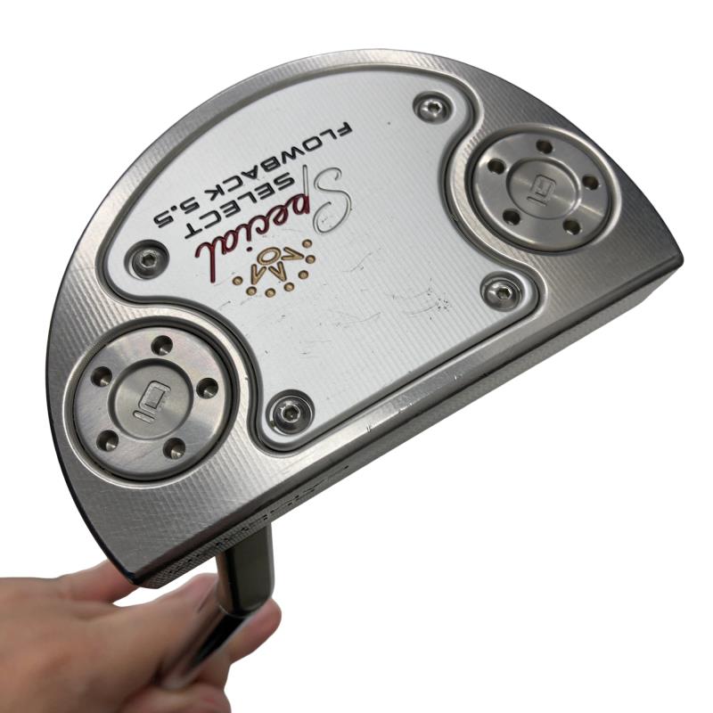 【中古】 タイトリスト SCOTTY CAMERON Special select FLOWBACK 5.5 35in パター PT スチール写真 (フレックス余分の物) メンズ 成人男性用 右利き 右用 C価値づける ゴルフ野球クラブ