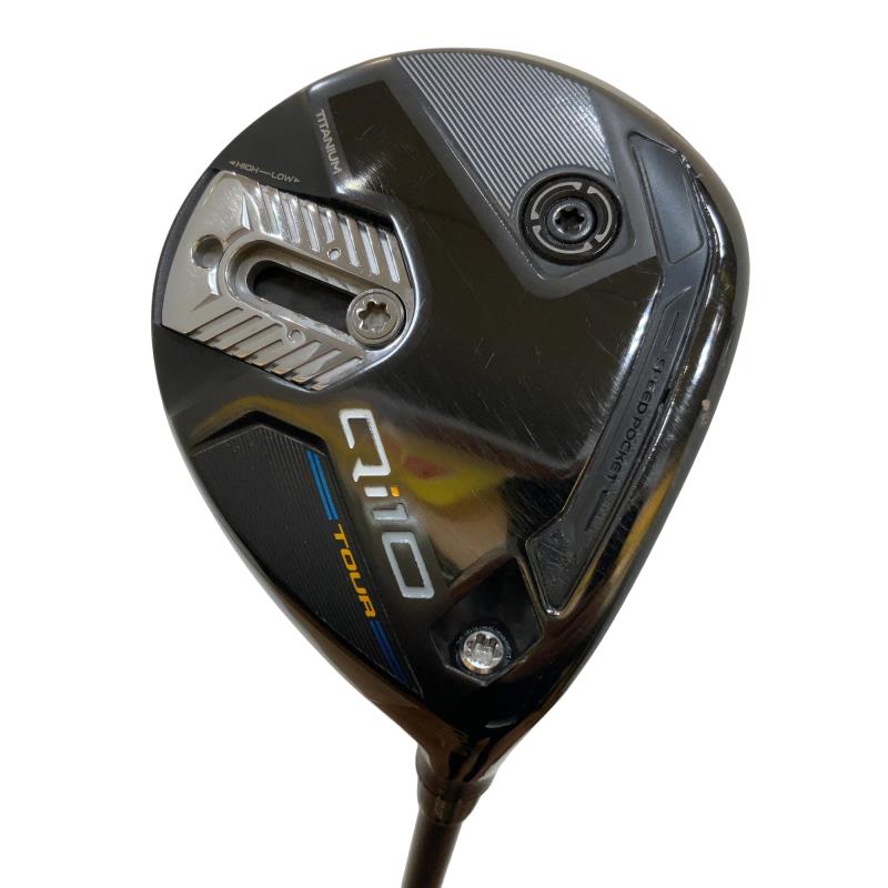 【中古】 テーラーメイド Qi10 TOUR 3W フェアウェイウッド FW 純正特注シャフト (フレックスS) メンズ 男性用 右利き 右用 Cランク ゴルフクラブ