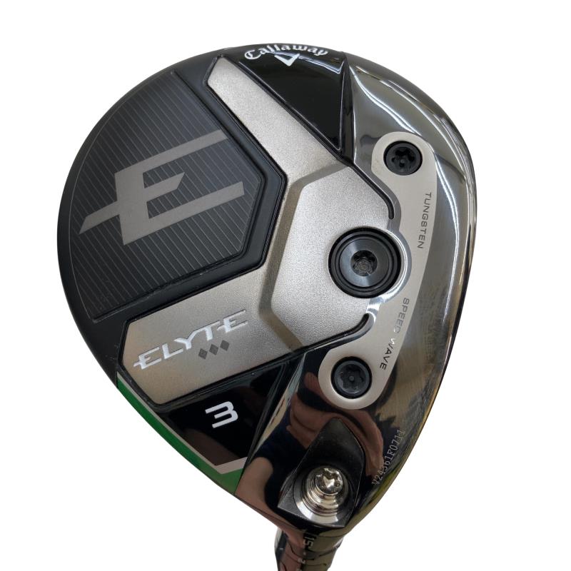 【中古】 キャロウェイ ELYTE ◆◆◆ 3W フェアウェイウッド FW 完全無欠特注立て坑 (フレックスS) メンズ 成人男性用 右利き 右用 C序列付ける ゴルフ野球クラブ
