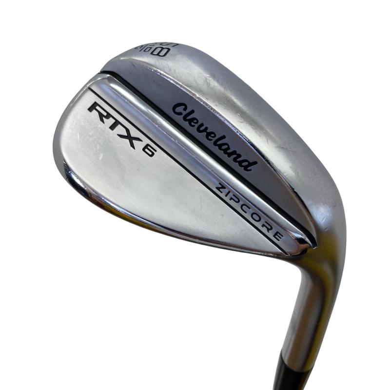 【中古】 クリーブランド Cleveland RTX-6 ZIPCORE ツアーサテン 58°/10° MID ウェッジ WG Dynamic Gold (フレックスS) メンズ 男性用 右利き 右用 Cランク ゴルフクラブ