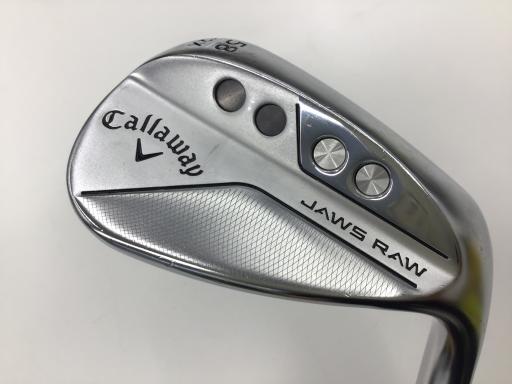 【中古】 キャロウェイ JAWS RAW クロムメッキ 58°/12°X ウェッジ WG NS PRO MODUS3 TOUR115 (フレックスS) メンズ 男性用 右利き 右用 Cランク ゴルフクラブ