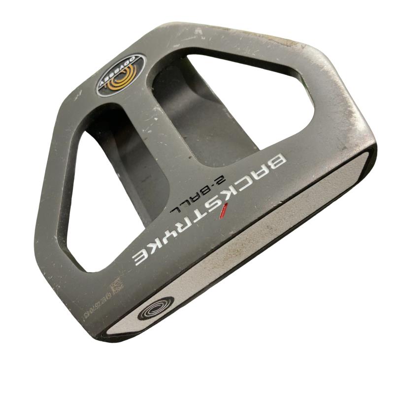 【中古】 オデッセイ BACK STRYKE 2・BALL 34in パター PT スチール写真 (フレックス余分の物) メンズ 成人男性用 右利き 右用 D位置づける ゴルフ野球クラブ