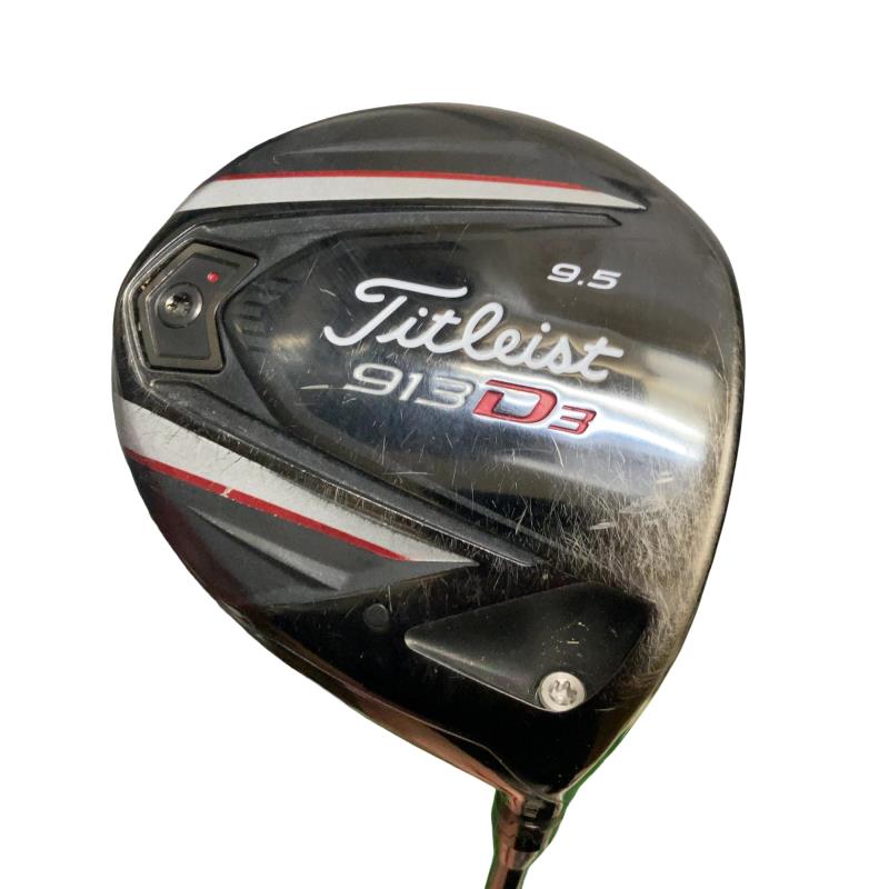 【中古】 タイトリスト 913 D3  9.5° １番ウッド DR Titleist ROMBAX 55 (フレックスS) メンズ 成人男性用 右利き 右用 C序列付ける ゴルフ野球クラブ