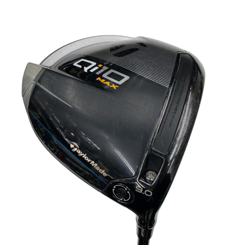 【中古】 テーラーメイド Qi10 MAX 9° ドライバー DR Diamana BLUE TM50(Qi10 DR) (フレックスS) メンズ 男性用 右利き 右用 Cランク ゴルフクラブ