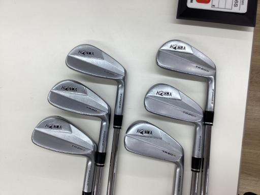 【中古】 本間ゴルフ TOUR WORLD TR20B 6S アイアンセット IR 純正特注シャフト (フレックスX) メンズ 男性用 右利き 右用 Cランク ゴルフクラブ｜ゴルフパートナー 中古クラブ店