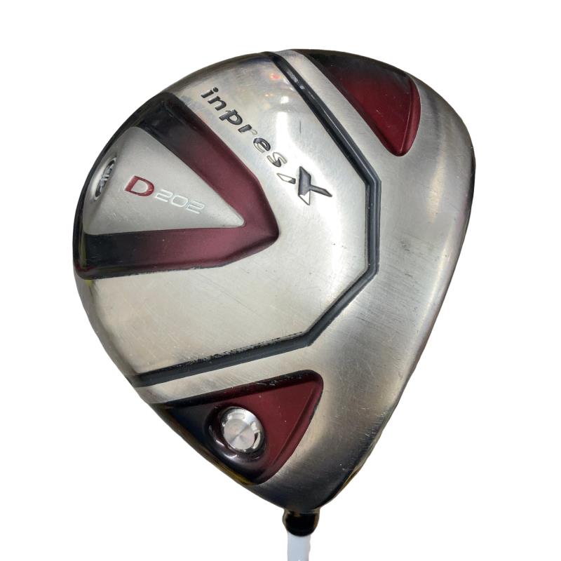【中古】 ヤマハ inpres X D202  9.5° １番ウッド DR 完全無欠特注立て坑 (フレックスS) メンズ 成人男性用 右利き 右用 C序列付ける ゴルフ野球クラブ