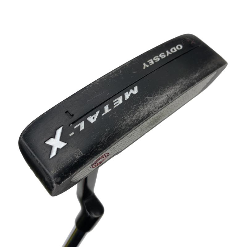 【中古】 オデッセイ METAL-X #1 33インチ パター PT スチール (フレックスその他) メンズ 男性用 右利き 右用 Cランク ゴルフクラブ 7,795円