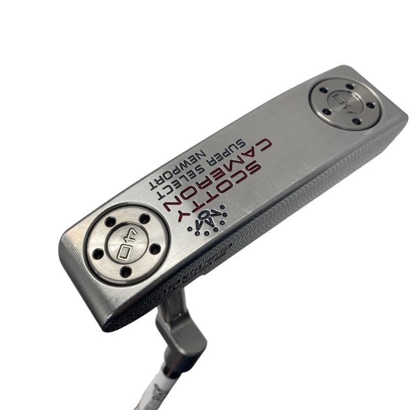 【中古】 タイトリスト SCOTTY CAMERON SUPER SELECT NEWPORT 33インチ パター PT スチール (フレックスその他) メンズ 男性用 右利き 右用 Dランク ゴルフクラブ